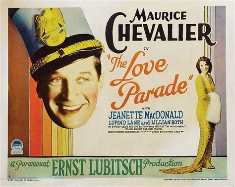 Why Shouldn't You Miss The Love Parade, a Romantic Musical Comedy Featuring the Talented Maurice Chevalier!